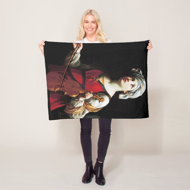 Saint Cecilia (St. Cecilia), Guido Reni Fleecedecke (Beispiel)