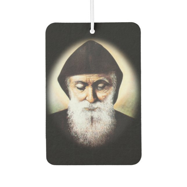 Saint Charbel Auto Lufterfrischer (Vorderseite)