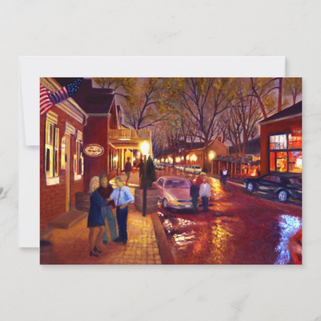 Saint Charles City Oil Landschaftsbild Malerei (Vorderseite)