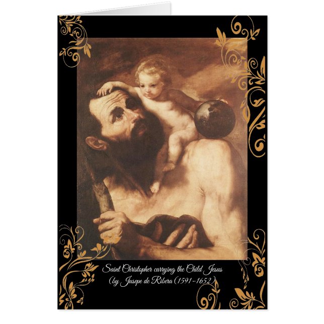 Saint Christopher avec l'Enfant Christ (Devant)