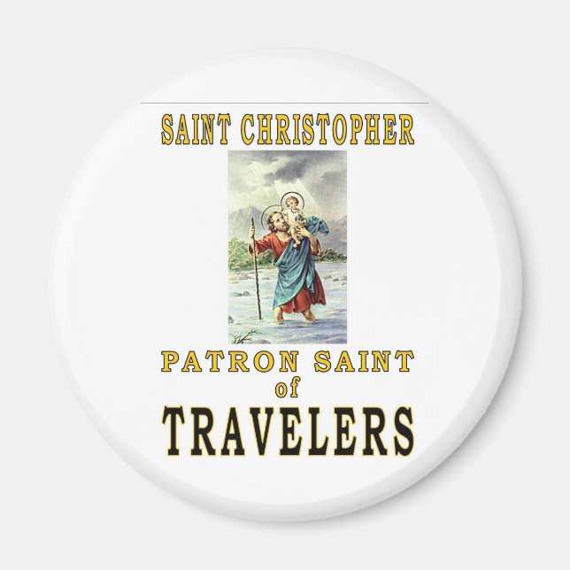 SAINT CHRISTOPHER MAGNET (Vorne)
