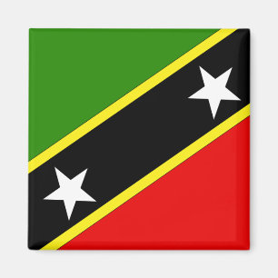Saint Christopher Nevis Flag Magnet