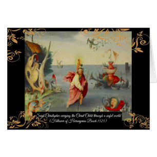 Saint Christopher Patron saint des voyageurs