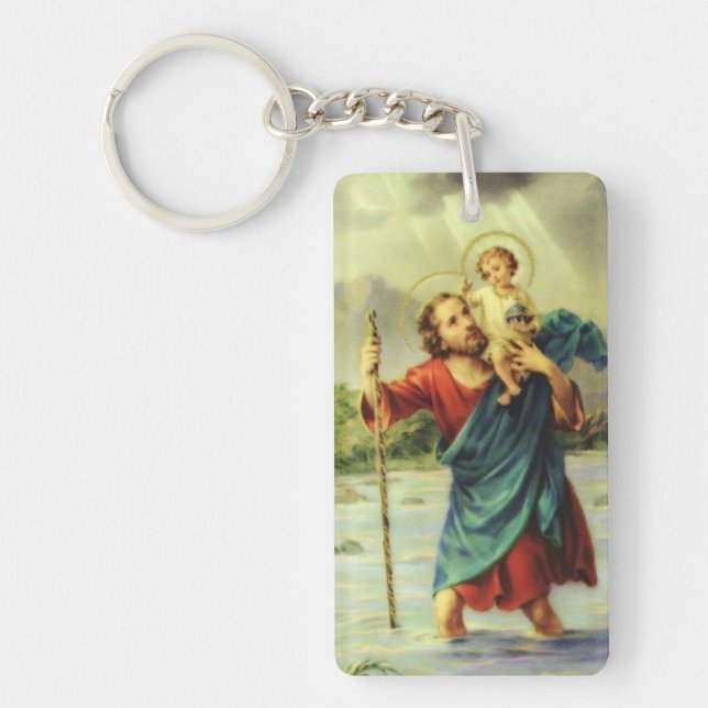 Saint Christopher Schlüsselanhänger (Vorderseite)