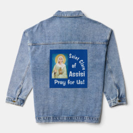 Saint Clare Assisi Jeansjacke