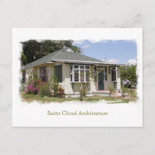 Saint Cloud-Architektur Postkarte