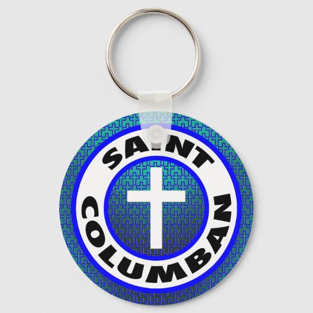 Saint Columban Schlüsselanhänger (Vorderseite)