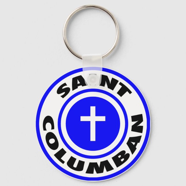 Saint Columban Schlüsselanhänger (Vorderseite)