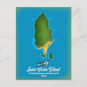 Saint Croix Island Internationale Historische Stät Postkarte