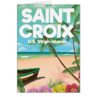 Saint Croix, U.S. Jungfrau Islands Reiseplakat