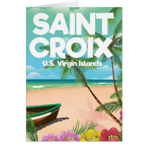 Saint Croix, U.S. Jungfrau Islands Reiseplakat