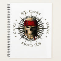 Saint Croix USVI Pirate Skull