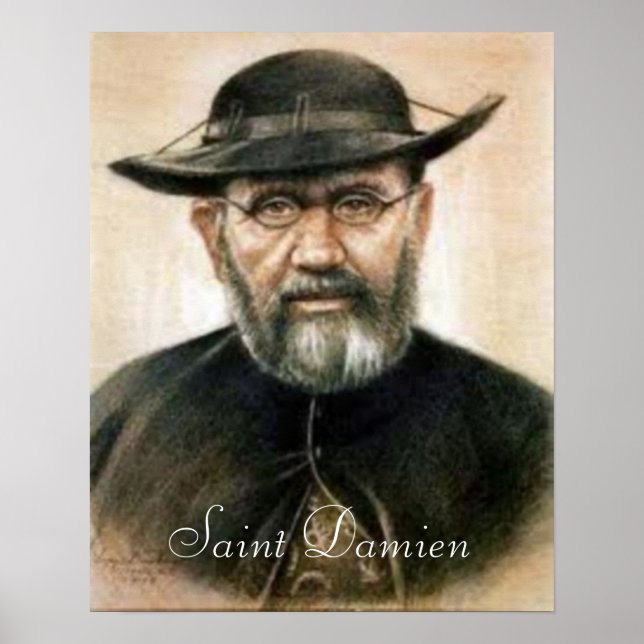 Saint Damien Print Poster (Vorne)