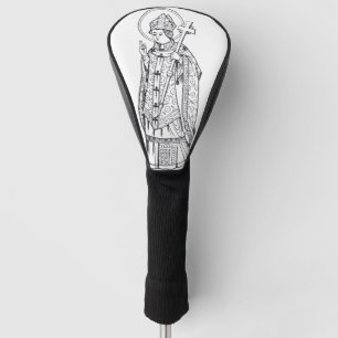 Saint Deiniol Abbot und Bischof Golf Headcover