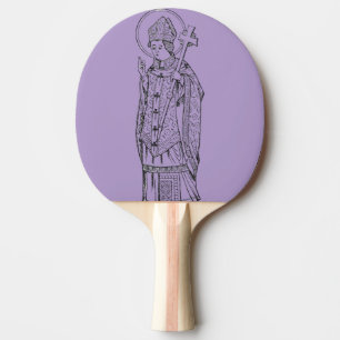 Saint Deiniol Abbot und Bischof Tischtennis Schläger