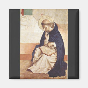 Saint Dominic de Guzman von Fra Angelico Magnet