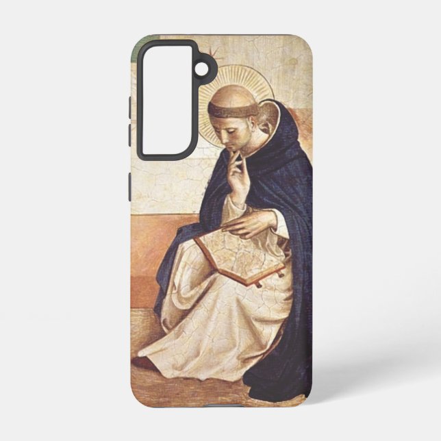 Saint Dominic de Guzman von Fra Angelico Samsung Galaxy Hülle (Rückseite)