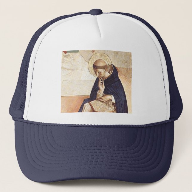 Saint Dominic de Guzman von Fra Angelico Truckerkappe (Vorderseite)