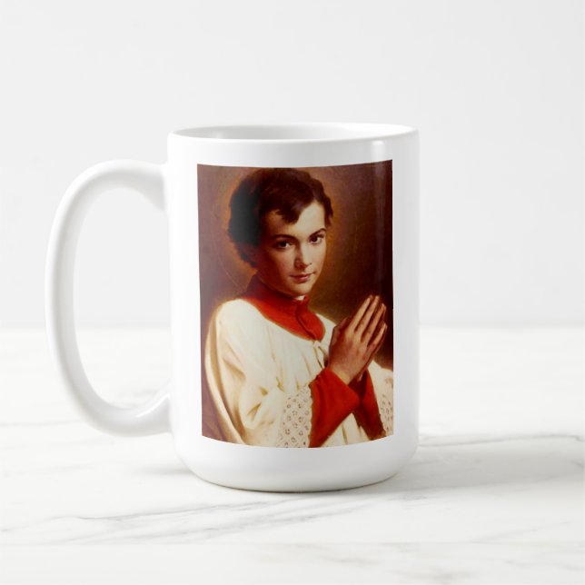 Saint Dominic Savio Kaffeetasse (Links)