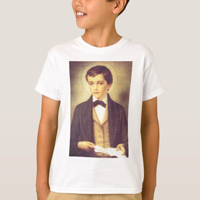 Saint Dominic Savio Student John Bosco T-Shirt (Vorderseite)