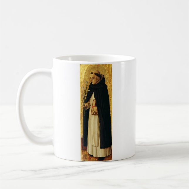 Saint Dominic von Carlo Crivelli Kaffeetasse (Links)