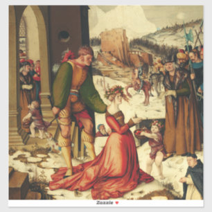 Saint Dorothy von Caesarea Aufkleber