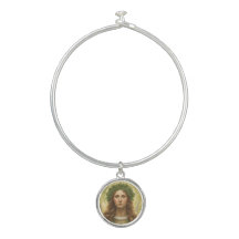 Saint Dymphna Irland Bangle Bracelet