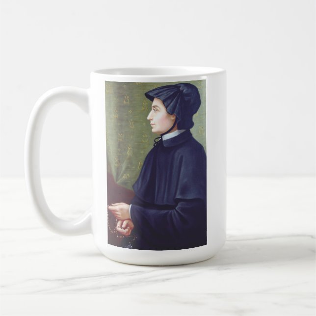Saint Elizabeth Ann Seton Kaffeetasse (Links)