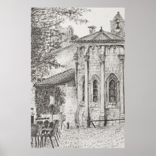 Saint.Emilion Frankreich 2010 Poster