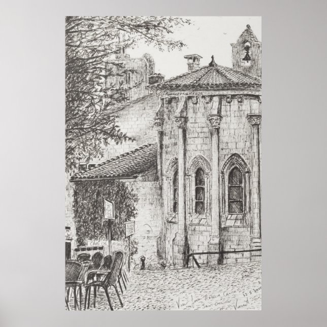 Saint.Emilion Frankreich 2010 Poster (Vorne)