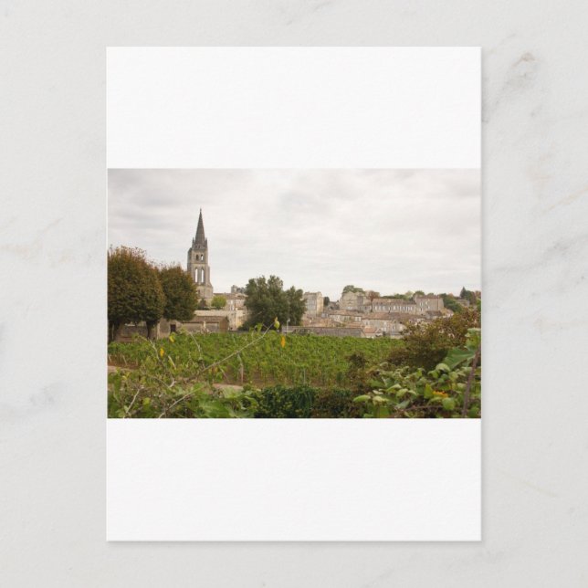 Saint Emilion Postkarte (Vorderseite)