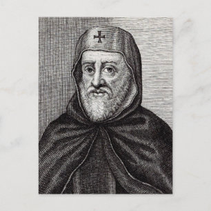 Saint Ephrem, der Christliche syrische Theologe Postkarte