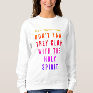 Saint-Esprit Sweatshirt des femmes - Drôle chrétie