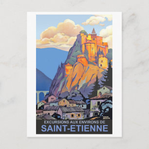 Saint Etienne, Frankreich Postkarte