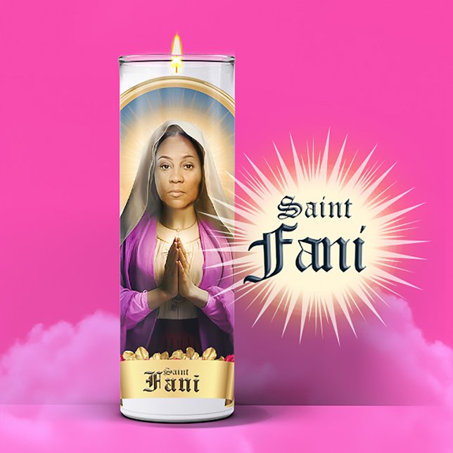 Saint Fani Willis Prayer Candle Aufkleber (Saint Fani Willis Devotional Prayer Candle Stickers and Gifts)