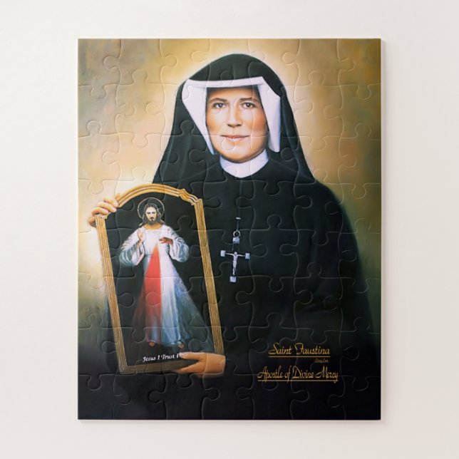 Saint Faustina, göttliche Barmherzigkeit (Vertikal)