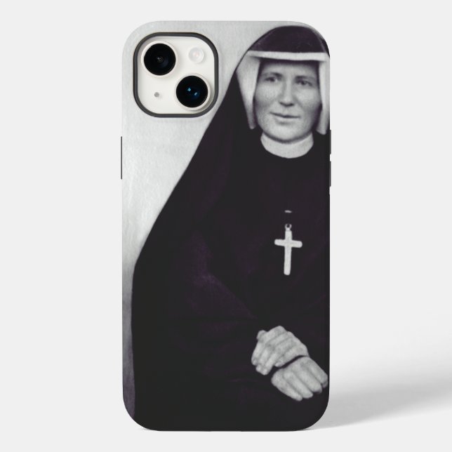 Saint Faustina Kowalska Case-Mate iPhone 14 Plus Hülle (Rückseite)