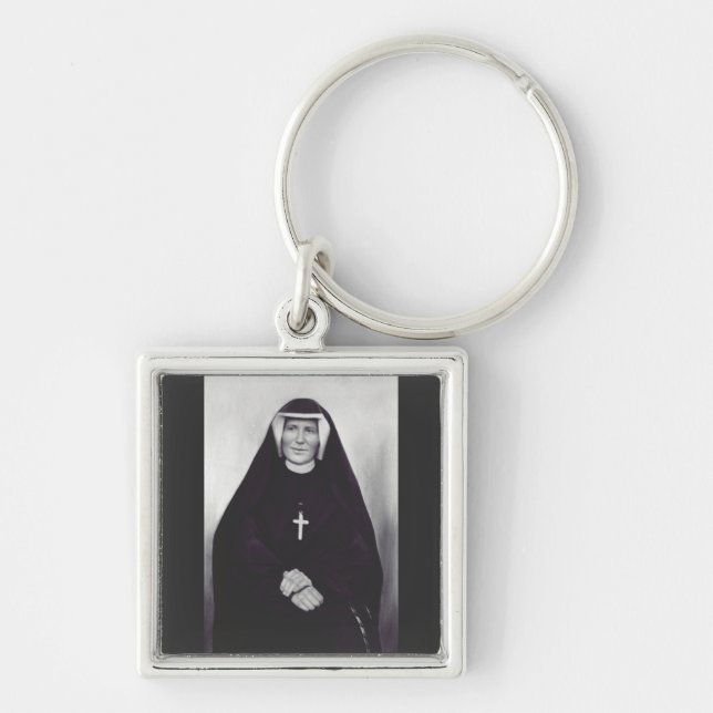 Saint Faustina Kowalska Schlüsselanhänger (Vorne)