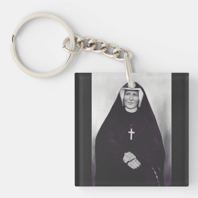 Saint Faustina Kowalska Schlüsselanhänger (Vorderseite)