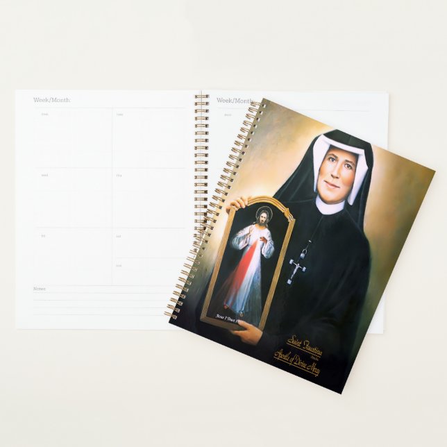 Saint Faustina, Miséricorde divine (Devant avec enveloppe)