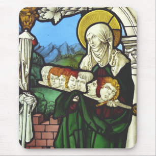 Saint Felicitas und die Köpfe ihrer sieben Söhne Mousepad