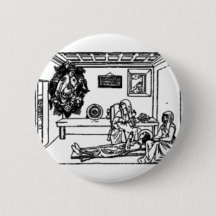 Saint Fina Christlich Gira Button