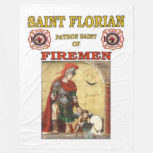 SAINT FLORIAN FLEECEDECKE (Vorderseite)