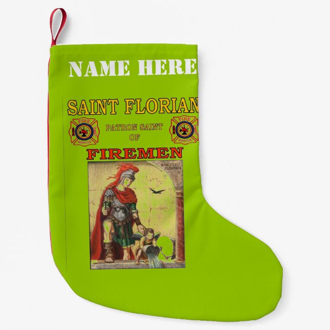 SAINT FLORIAN KLEINER WEIHNACHTSSTRUMPF (Vorderseite)