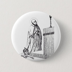 Saint Francis Borgia Herzog von Gandía Button