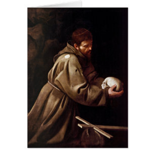 Saint Francis dans la prière - Caravaggio