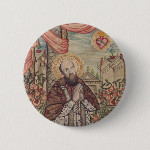 Saint Francis de Sales Bischof von Genf Button