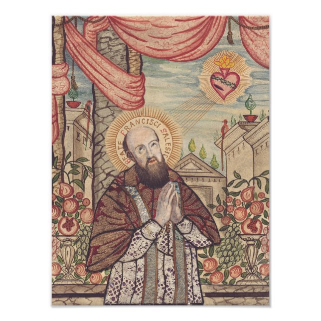 Saint Francis de Sales Bischof von Genf Fotodruck (Vorne)