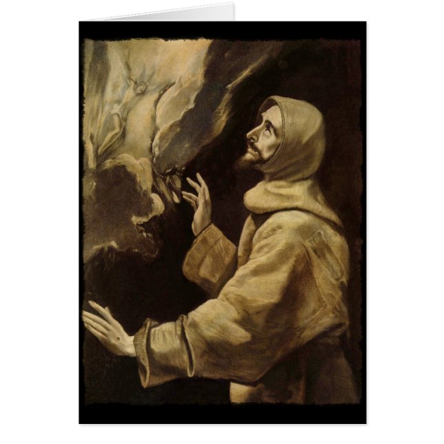 Saint Francis Eyes Toward Heaven (Vorne)
