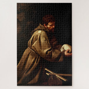 Saint Francis im Gebet (Christlich) (Caravaggio)